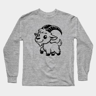 Cartoon Goat Long Sleeve T-Shirt